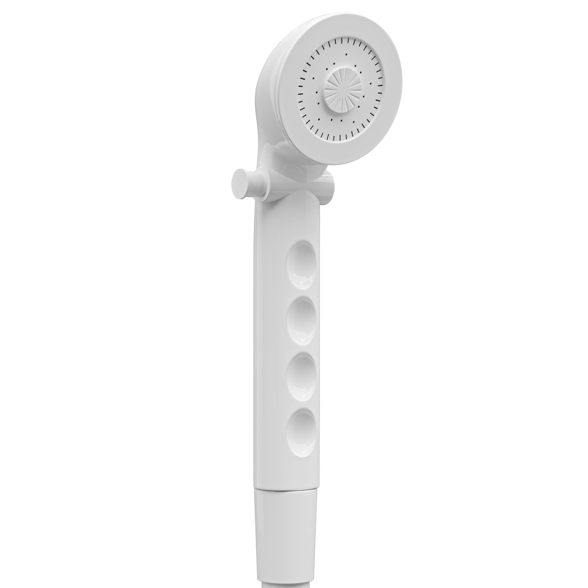 Leisure Coachworks RV Exterior Shower Head Hose Kit Replacement for Cowboy Shower ABS Hose 7.83 Inch x 2.25 Inch (White)
