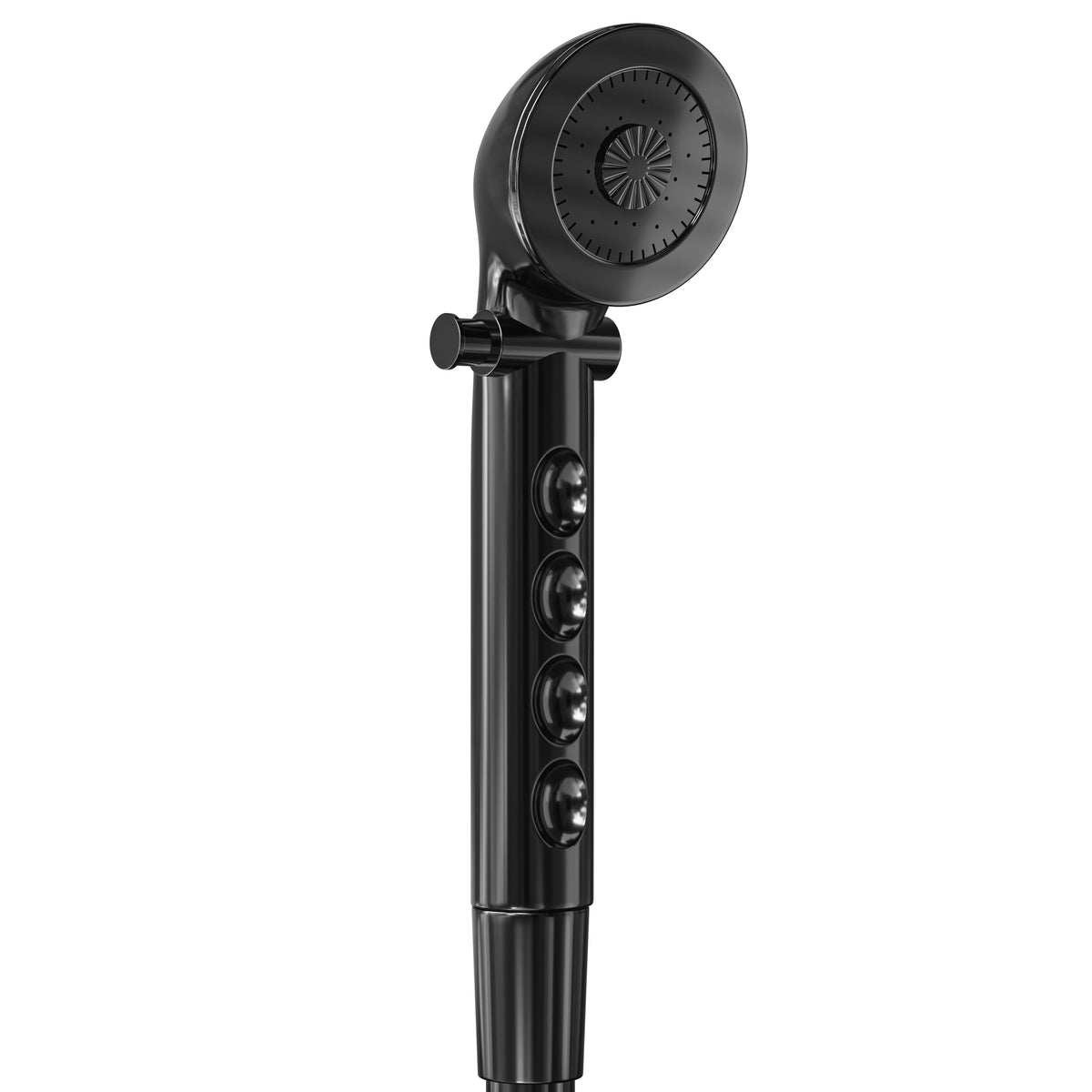 Leisure Coachworks RV Exterior Shower Head Hose Kit Replacement for Cowboy Shower ABS Hose 7.83 Inch x 2.25 Inch (Black)