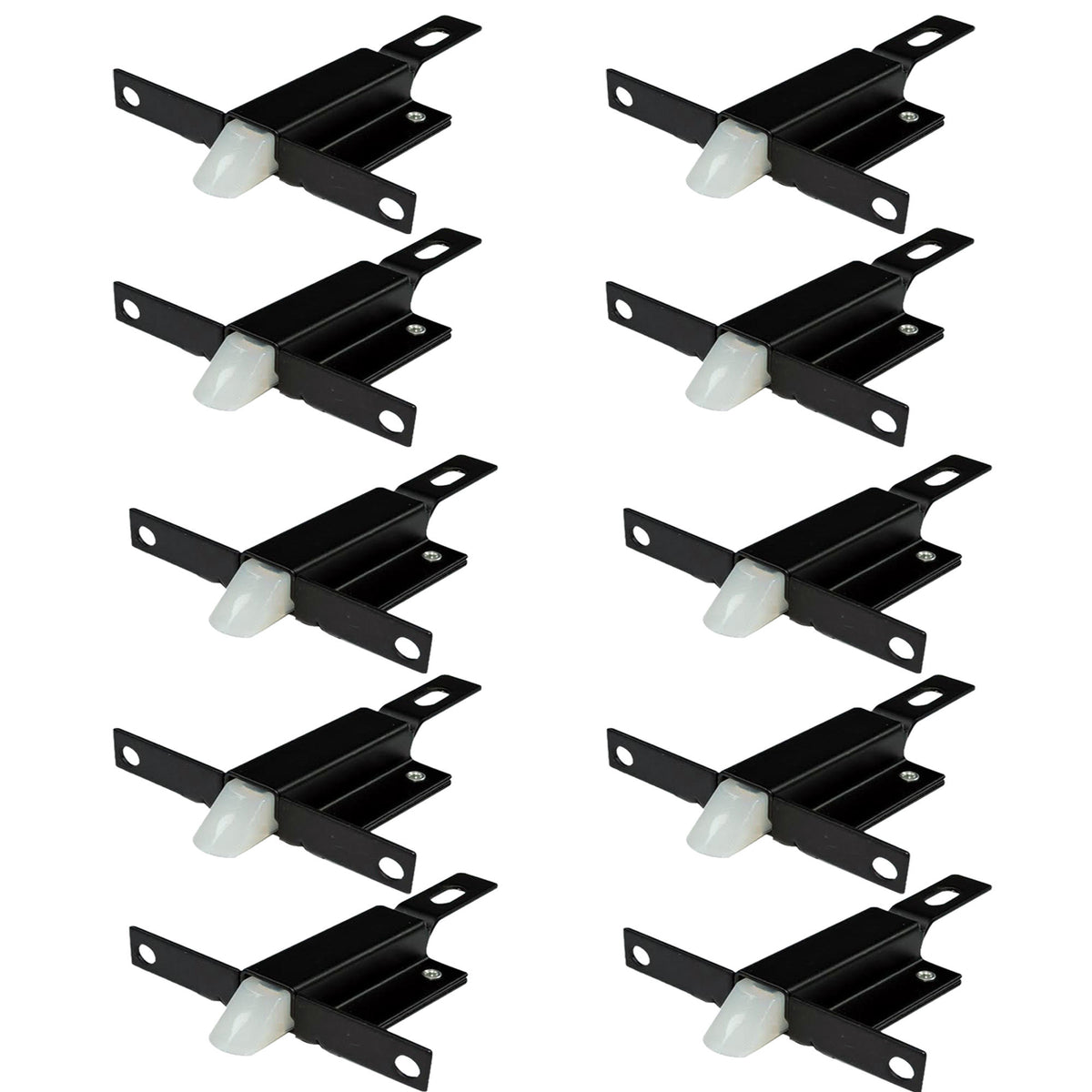 Recessed mount plunger bolt
