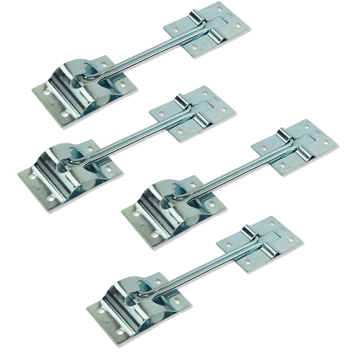 Leisure Coachworks RV Baggage Door Catch Holds Compartment Doors Open T Style 6 Inch (Metal)