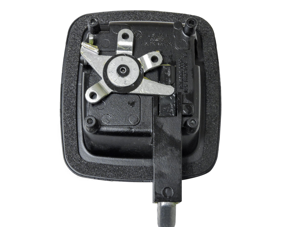 TriMark RV Compartment Door Latch Replacement for TM2001 Door Handle 5 1/4 Inch x 4 3/4 Inch (Black)