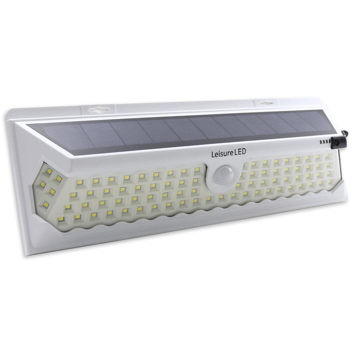 Leisure LED 12V RV Exterior LED Solar Light Cool White with Switch 3 Mode Motion Sensor 12 Inch (White)