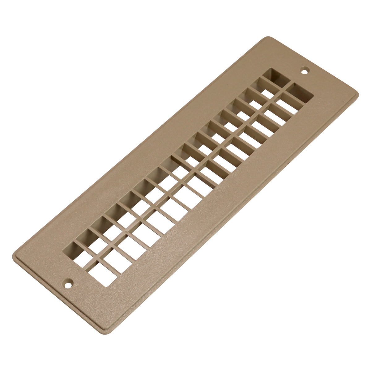 Leisure Coachworks RV Floor Register Uncloseable 10 Inch x 2 Inch (Tan)