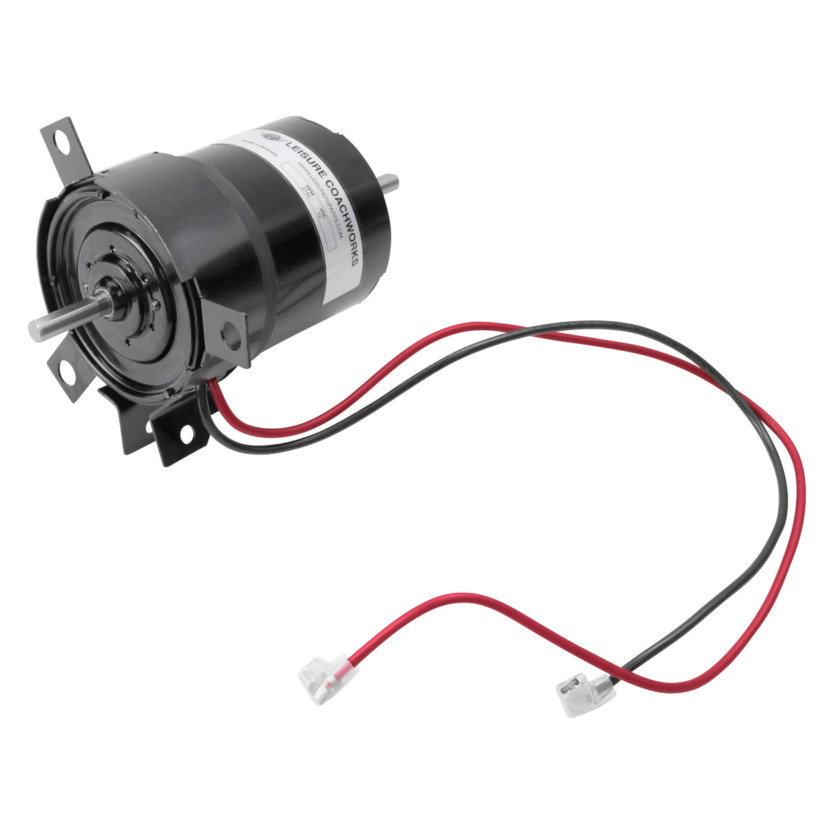 Leisure Coachworks RV Furnace Motor Replacement with Mounting Brackets for 34009 PF26157Q (Black)