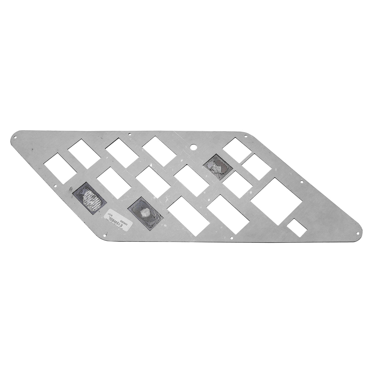 Alfa motor home armrest switch plate