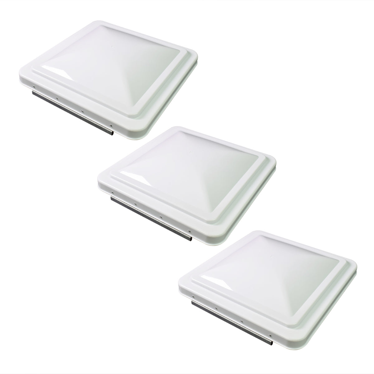 Leisure Coachworks RV Roof Vent Lid Replacement for 14 Inch x 14 Inch Cover (White)