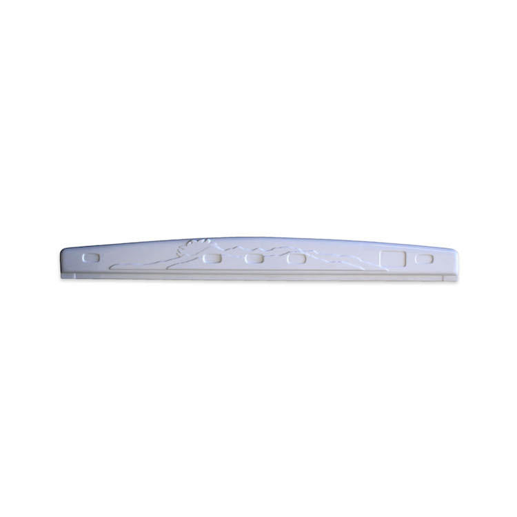 Alfa Leisure White Abs Rear Top Mountain Cover For Alfa Toy House 5th Wheels with Ramp Doors