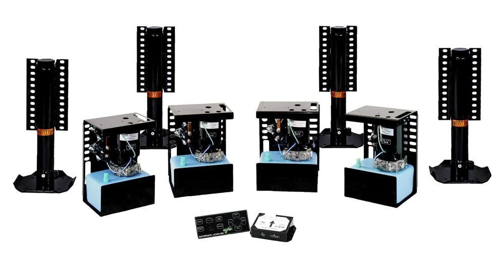 Class-A Diesel Pusher Quad Pump Automatic Leveling System (Weld-On)(AKQ-DPA1)