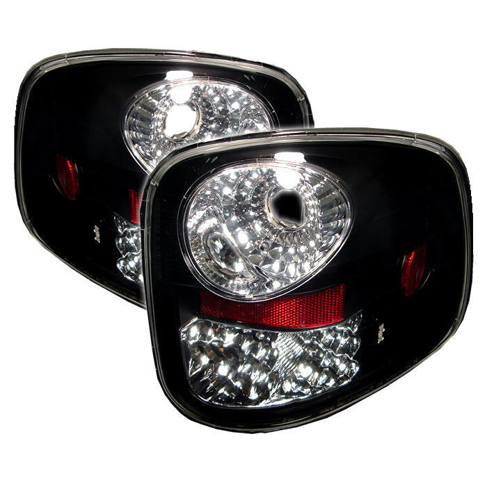 LED Tail Lights Black For Alfa Motorhome