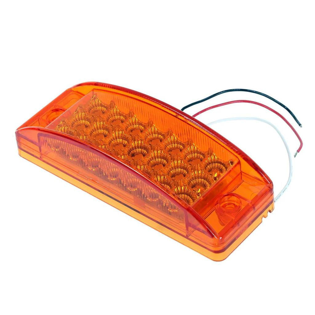 Leisure LED Exterior Rectangular Amber LED Marker Light
