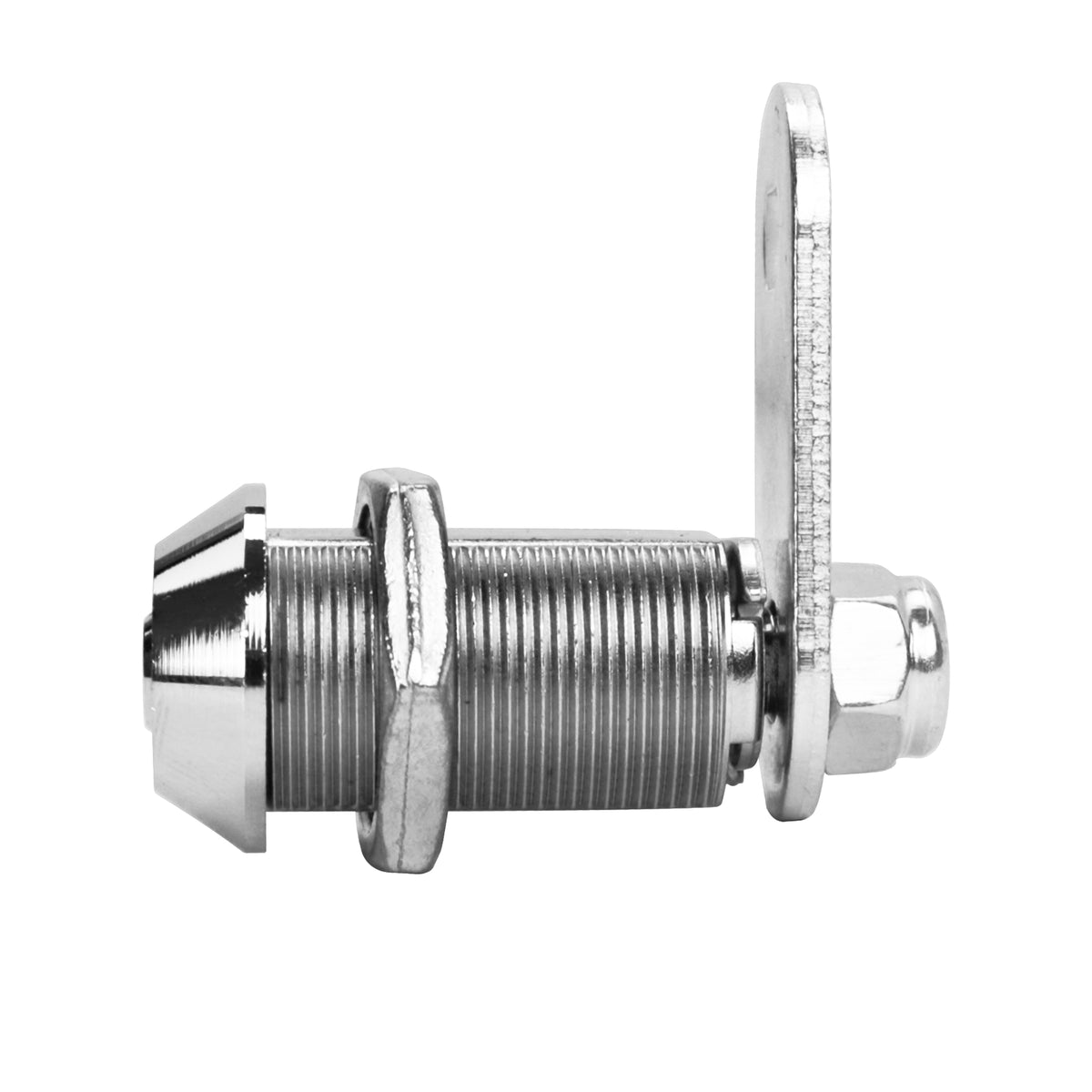 Leisure Locks RV Cam Latch with Keyed Tubular Lock for Compartment Doors 1.13 Inch (Metal)