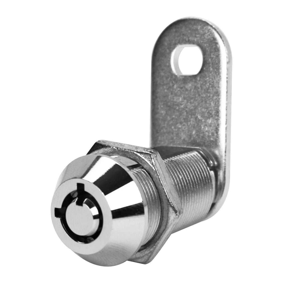 Leisure Locks RV Cam Latch with Keyed Tubular Lock for Compartment Doors 1.13 Inch (Metal)