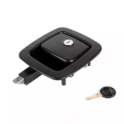 TriMark RV Compartment Door Latch Replacement for TM2001 Door Handle 5 1/4 Inch x 4 3/4 Inch (Black)