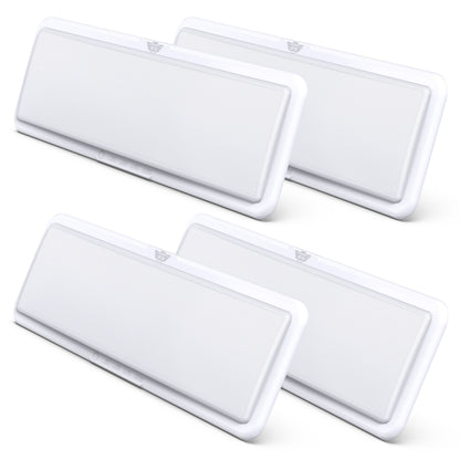 Leisure LED 12V RV Interior LED Ceiling Light Rectangle Natural White Touch Dimmer Switch 1450 Lumen 20 Inch (White)
