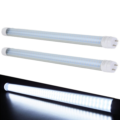 Leisure LED 12V RV Interior LED Tube Light T8 Cool White with Clear Lens 600 Lumen 18 Inch (White)