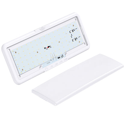 Leisure LED 12V RV Interior LED Ceiling Light Rectangle Natural White Touch Dimmer Switch 950 Lumen 14 Inch (White)
