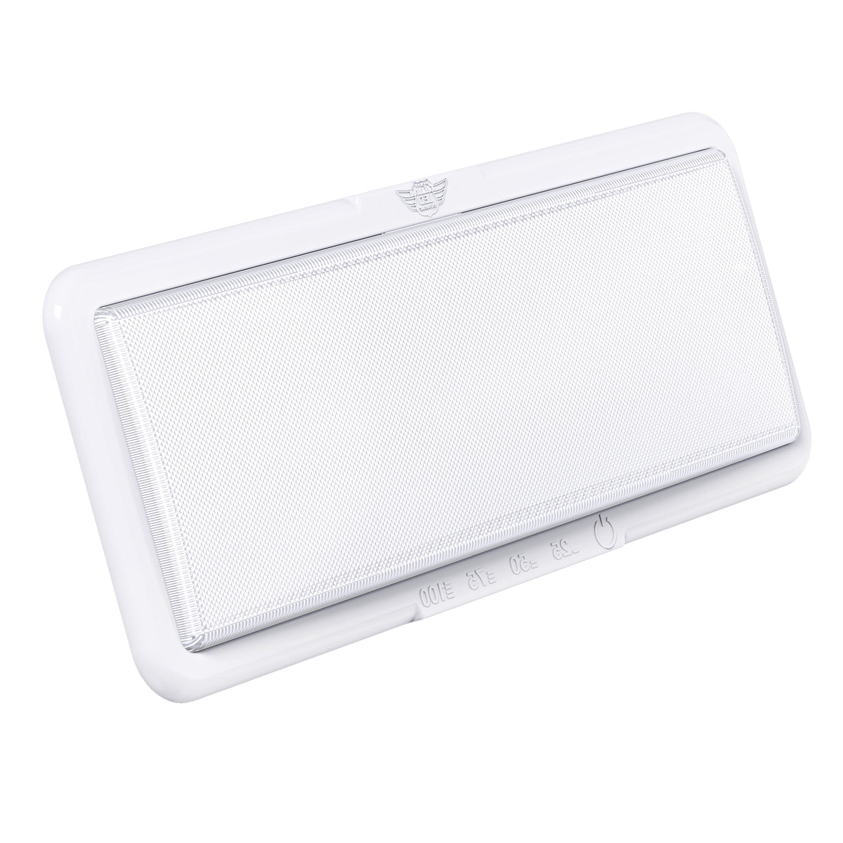 Leisure LED 12V RV Interior LED Ceiling Light Rectangle Natural White Touch Dimmer Switch 950 Lumen 14 Inch (White)