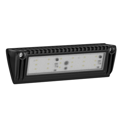Leisure LED 12V RV Exterior LED Utility Porch Light Cool White 1450 Lumen Aluminum Housing 9 Inch (White)