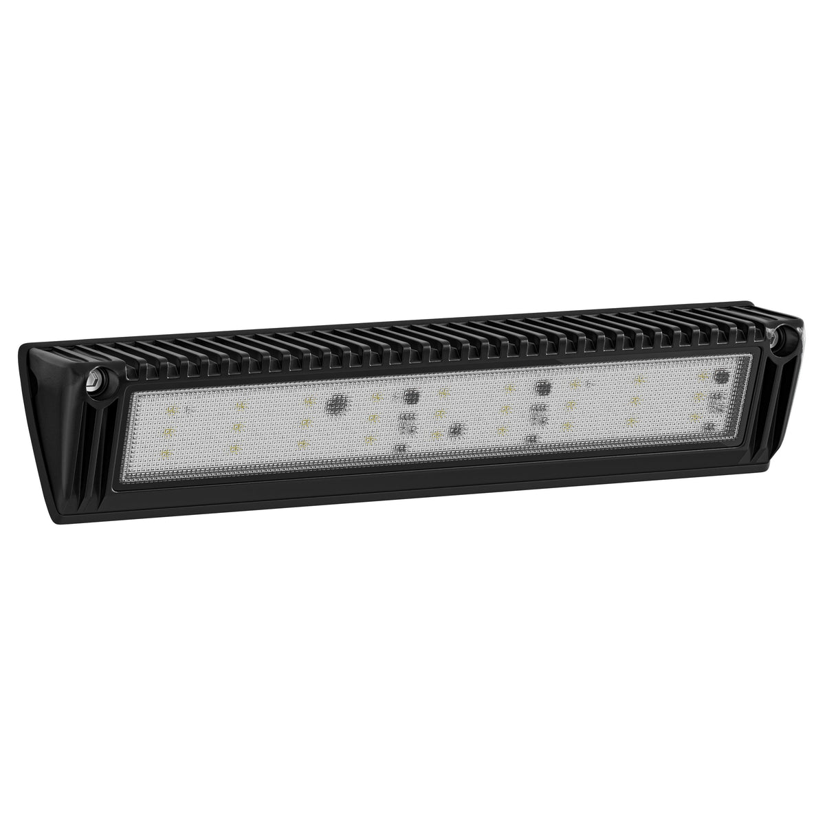Leisure LED 12V RV Exterior LED Utility Porch Light Cool White 2250 Lumen Aluminum Housing 12.9 Inch (White)