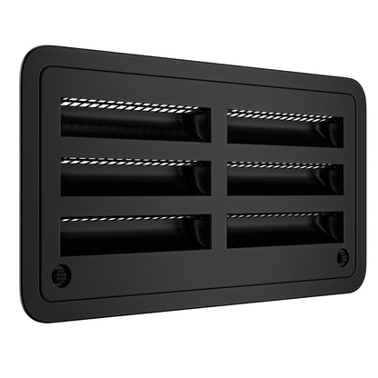 Leisure Coachworks RV Refrigerator Upper Lower Side Wall Vent Replacement 20 Inch with Mesh Bug Screens (White)