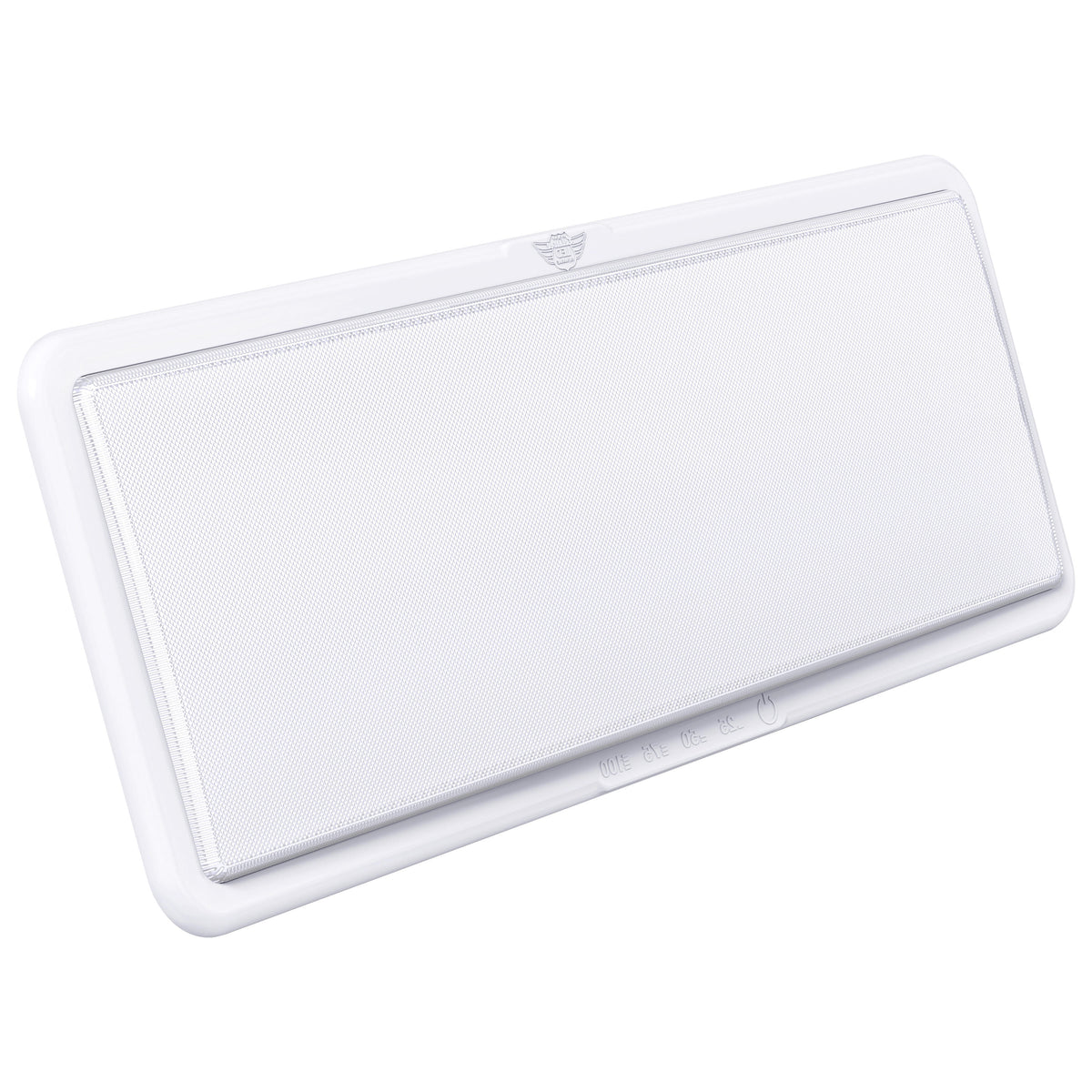 Leisure LED 12V RV Interior LED Ceiling Light Rectangle Natural White Touch Dimmer Switch 2000 Lumen 21 Inch (White)