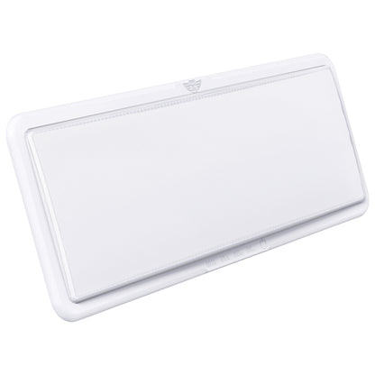 Leisure LED 12V RV Interior LED Ceiling Light Rectangle Natural White Touch Dimmer Switch 2000 Lumen 21 Inch (White)