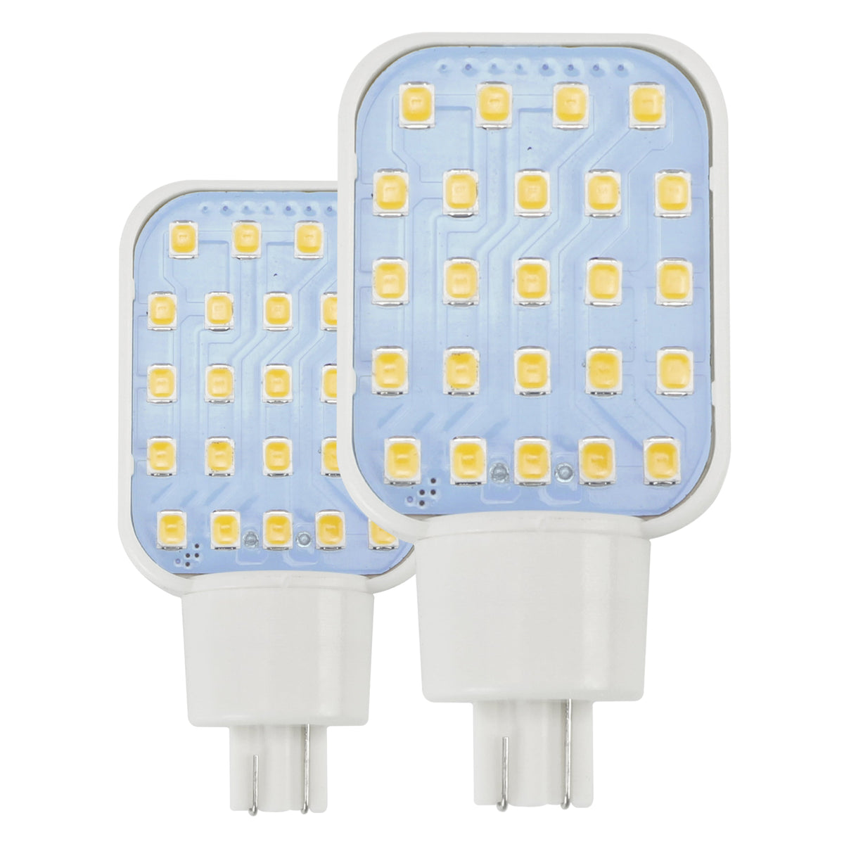 Leisure LED 12V RV Interior LED T10 Bulb Light Rotating Replacement Cool White for Ceiling Dome Light 300 Lumen 1.25 Inch (White)
