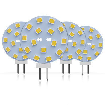 Leisure LED 12V RV Interior LED G4 Bulb Light Panel Replacement Cool White for Ceiling Dome Light 220 Lumen 1.56 Inch (Blue)
