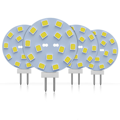 Leisure LED 12V RV Interior LED G4 Bulb Light Panel Replacement Cool White for Ceiling Dome Light 220 Lumen 1.56 Inch (Blue)