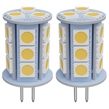 Leisure LED 12V RV Interior LED G4 Bulb Light Panel Replacement Cool White for Ceiling Dome Light 300 Lumen 1.5 Inch (Blue)