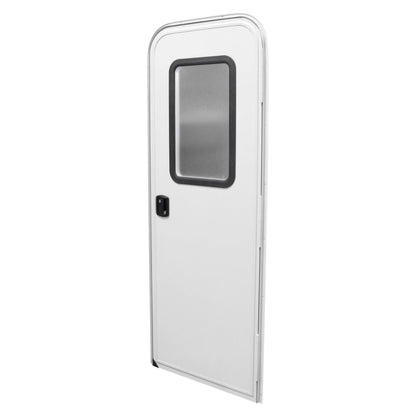 Leisure Coachworks RV Entry Door 26 Inch x 72 Inch (White)