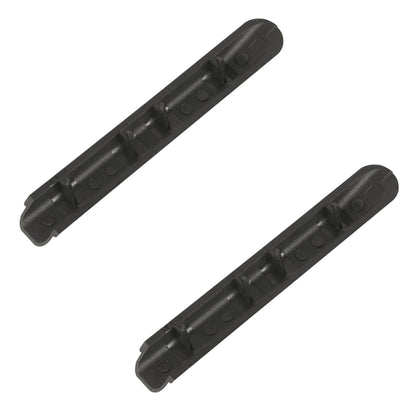 Leisure Coachworks RV Weep Hole Cover for Passenger Window Right Hand Side 0.5 Inch x 0.75 Inch x 5.25 Inch (Black)