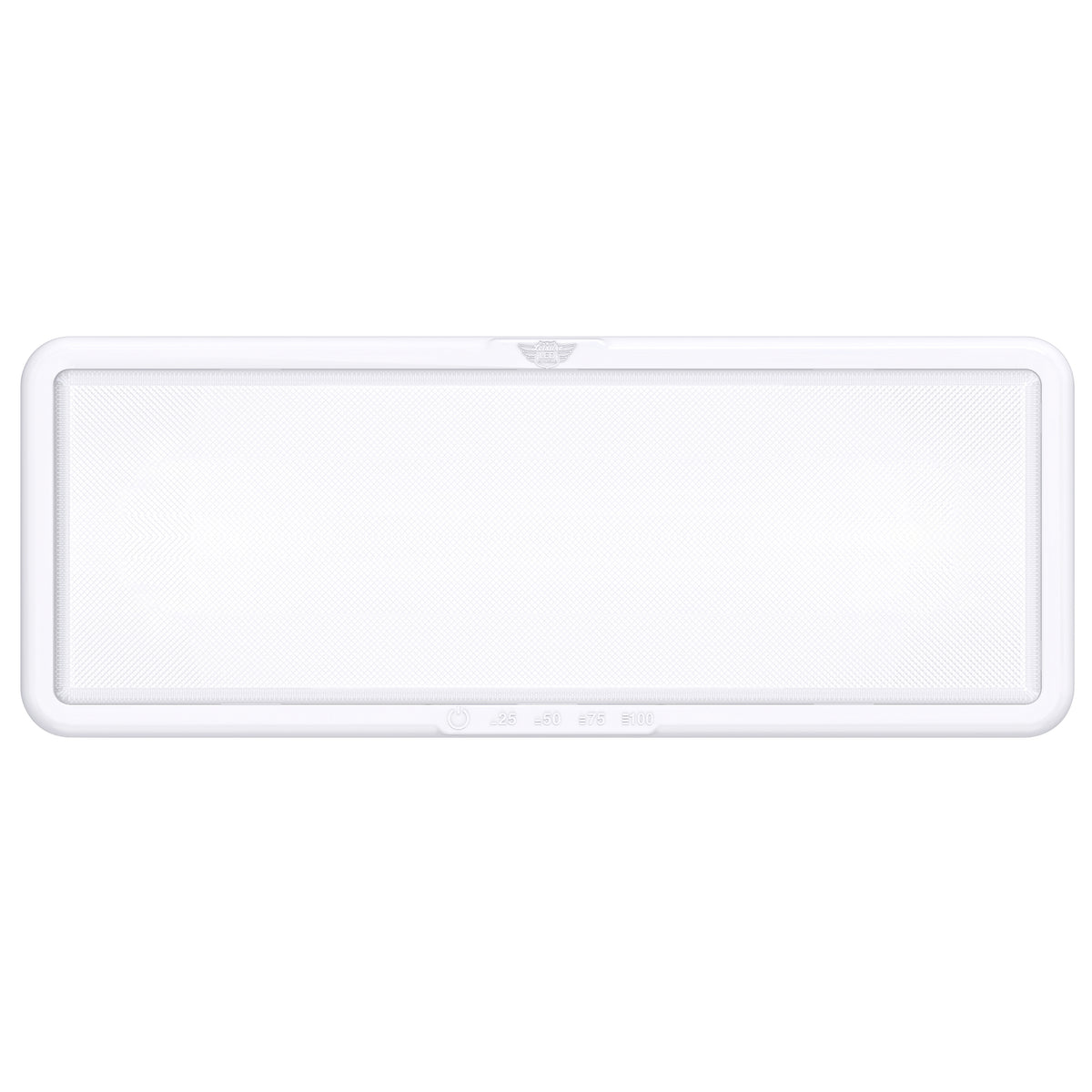Leisure LED 12V RV Interior LED Ceiling Light Rectangle Natural White Touch Dimmer Switch 2000 Lumen 21 Inch (White)