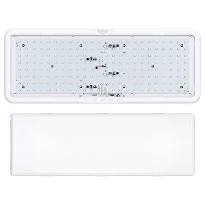 Leisure LED 12V RV Interior LED Ceiling Light Rectangle Natural White Touch Dimmer Switch 2000 Lumen 21 Inch (White)