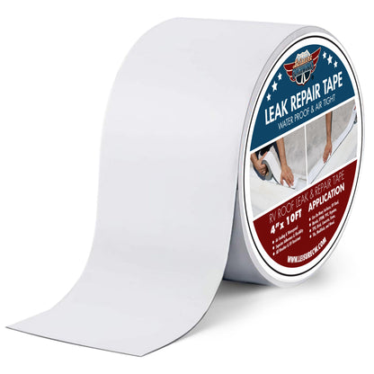 Leisure Coachworks RV Sealant Tape for Water Tight Seal 2 Inch x 10 Feet Roll (White)
