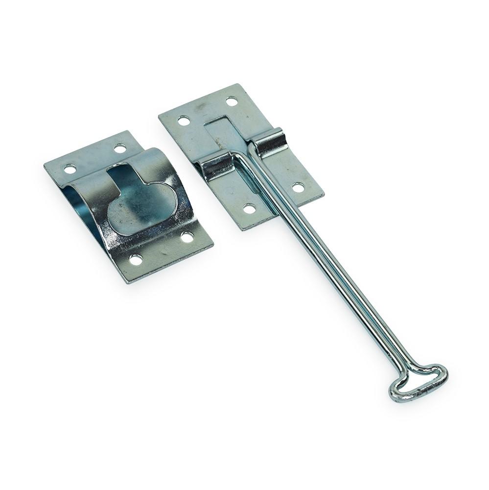 Leisure Coachworks RV Baggage Door Catch Holds Compartment Doors Open T Style 6 Inch (Metal)
