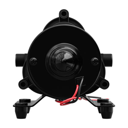 Leisure Coachworks RV Water Pump 3.5 GPM with Adapters Stainer Filter Kit (Black)
