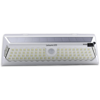 Leisure LED LED Wall Solar Light Outdoor 86 Security Lighting Nightlight with Motion Sensor Detector