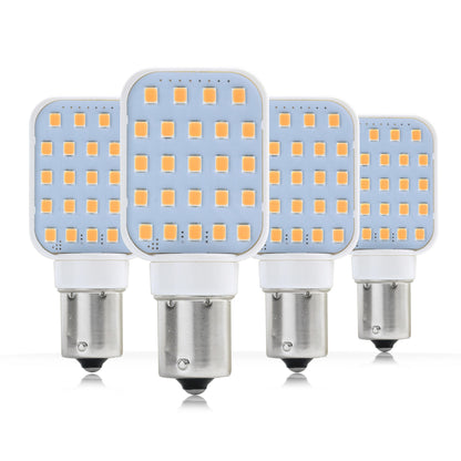 Leisure LED 12V RV Interior LED 1156 Bulb Light Rotating Replacement Warm White for Ceiling Dome Light 300 Lumen 1.25 Inch (White)