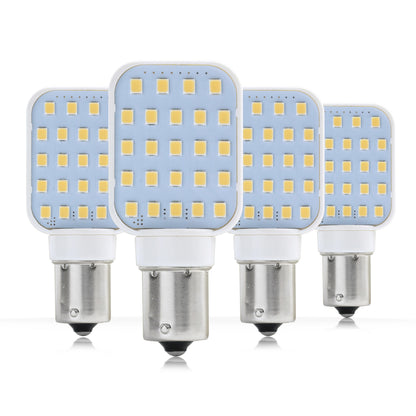 Leisure LED 12V RV Interior LED 1156 Bulb Light Rotating Replacement Warm White for Ceiling Dome Light 300 Lumen 1.25 Inch (White)