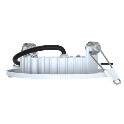 Leisure LED 12V RV Interior LED Recessed Light Cool White with Frosted Lens Aluminum Housing 3.375 Inch (White)