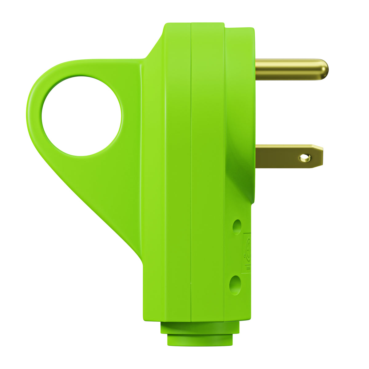 Leisure Cords 30AMP RV Replacement Plug 90 Degree Handle Standard NEMA TT-30P 3 Inch (Green)