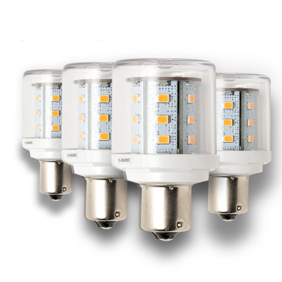 Leisure LED 1156 Light Bulb 24SMD 350 Lumen 1141 1156 RV Interior LED Light 24-SMD Camper Trailer Lamp Bulb 10-24V