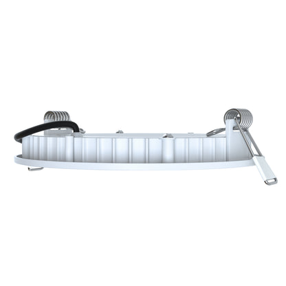 Leisure LED 12V RV Interior LED Recessed Light Cool White with Frosted Lens Aluminum Housing 4.75 Inch (White)