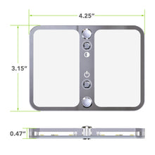 Leisure LED 12V RV LED Single Dome Light Multi-Color Touch Dimmer Switch Frosted Lens 4 Inch (Chrome)