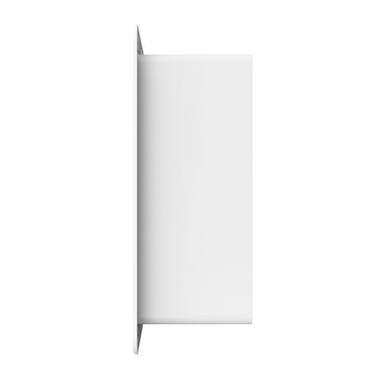 Leisure Coachworks RV Extended Garnish for 14 Inch x 14 Inch Roof Vent Fan 6 Inch (White)
