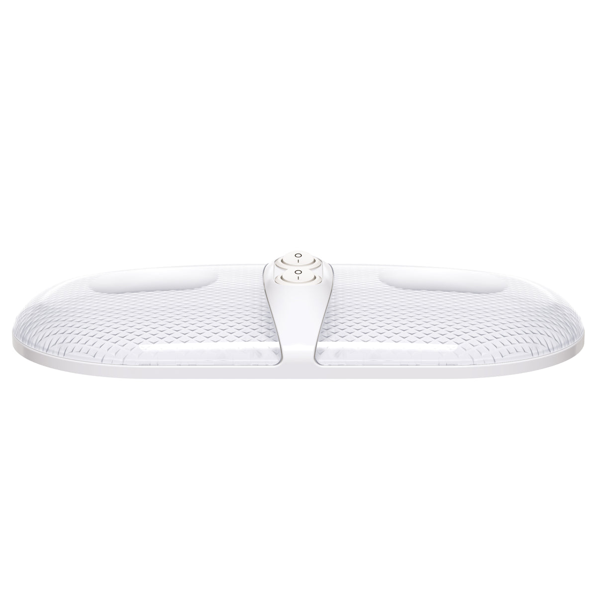 Leisure LED 12V RV LED Double Dome Light Natural White Double On Off Switch Frosted Lens 11 Inch (White)