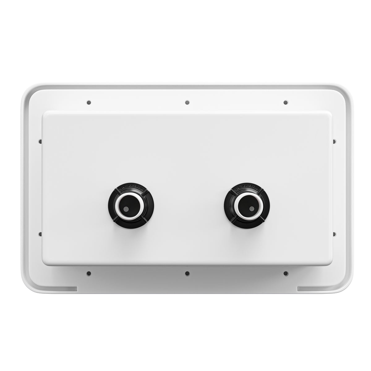 Leisure Coachworks RV Exterior Shower Box Kit for Cowboy Shower with ABS Hose 13.31 Inch x 8.41 Inch (White)