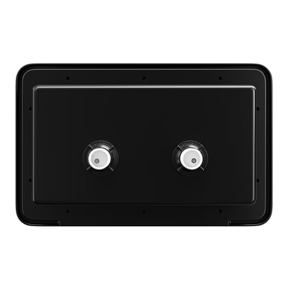 Leisure Coachworks RV Exterior Shower Box Kit for Cowboy Shower with ABS Hose 13.31 Inch x 8.41 Inch (Black)