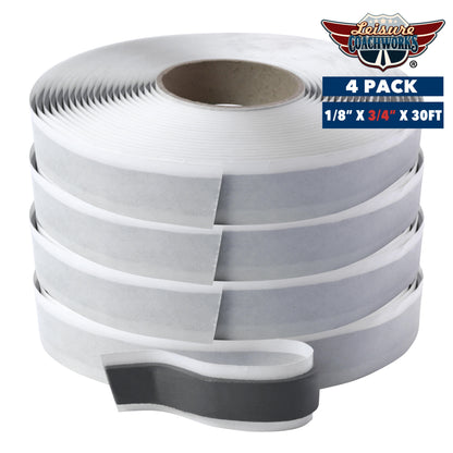 Leisure Coachworks RV Butyl Tape for Water Tight Seal 3/4 Inch x 30 Feet Roll (Grey)